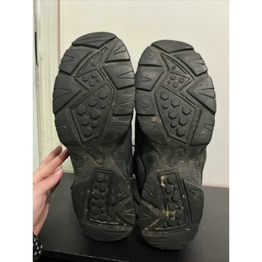 Danner 42916 Striker II Black Leather Combat Boots Crosstech Mens 13 Side Zip